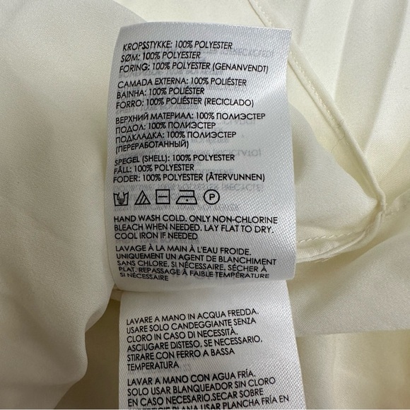 Club Monaco Cream Midi Skirt size XS - Picture 9 of 11